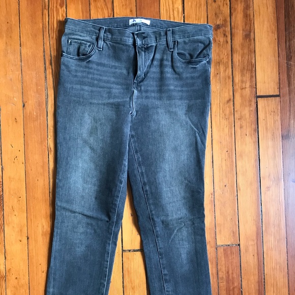 LOFT performance denim legging, sz 30 dark grey - Picture 2 of 5